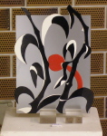 Les roseaux, panneau décoratif 38 cm x  28 cm